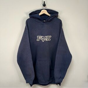 Vtg Thrashed Fox Hoodie